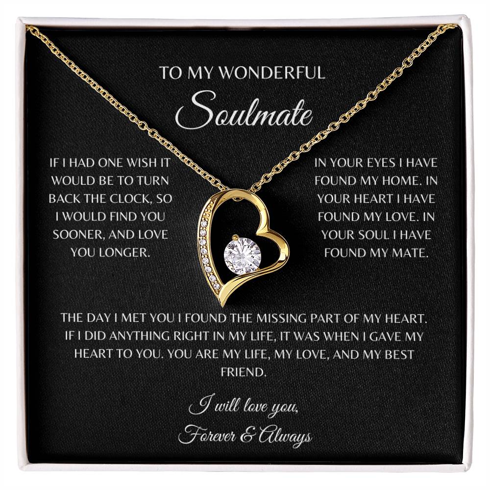 To My Soulmate Necklace